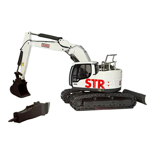 リープヘル R926 クローラーショベル STRABAG仕様 建設車両 / Conrad 1/50 ミニカー 建設機械模型 工事車両