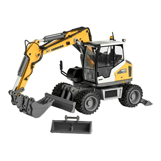 Liebherrリープヘル A909 Compact Wheeled Excavator油圧ショベル / CONRAD 1/50 模型