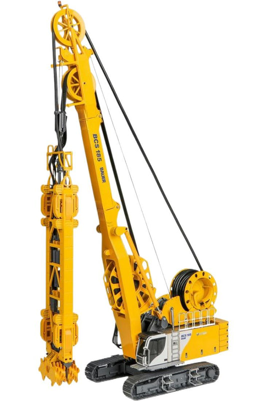 【予約】12月以降発売予定 Bauer BCS 185 カッターシステム 掘削機 / CONRAD 1/50 建設機械模型 工事車両