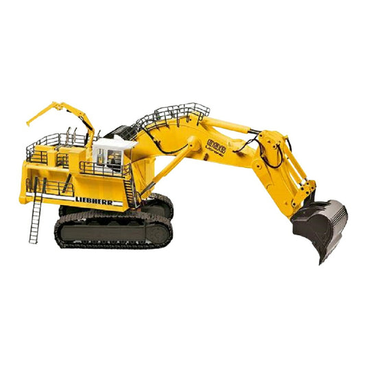 リープヘル Liebherr R996 マイニングショベル イエロー / Conrad 1/50 ミニカー 建設機械模型 工事車両