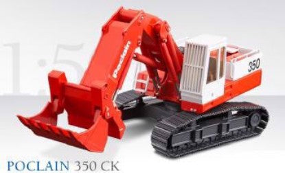Poclain 350 ショベル / CONRAD 1/50 建設機械模型 工事車両