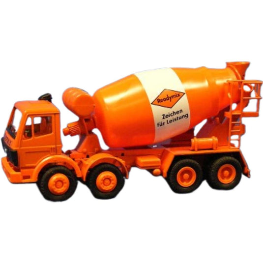 MB 4軸 コンクリートミキサー READYMIX / CONRAD 1/50 建設機械模型 工事車両