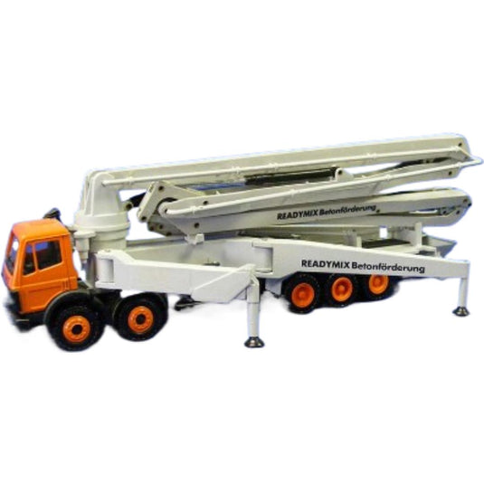 MB Putzmeister コンクリートポンプ車 Readymix / CONRAD 1/50 建設機械模型 工事車両