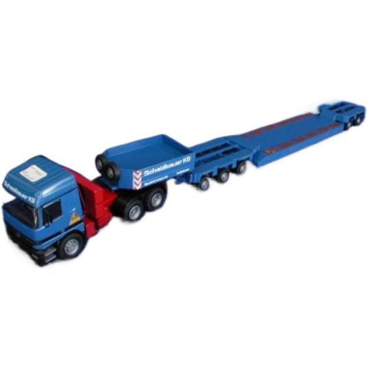 MB Actros Goldhoefer 重量物輸送 ローボーイ SCHMIDBauer / CONRAD 1/50 建設機械模型 工事車両