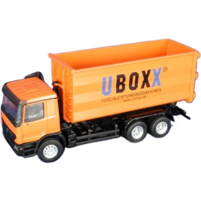 Unirop ハイサイド ロールオフコンテナ MB Actros搭載 / CONRAD 1/50 建設機械模型 工事車両