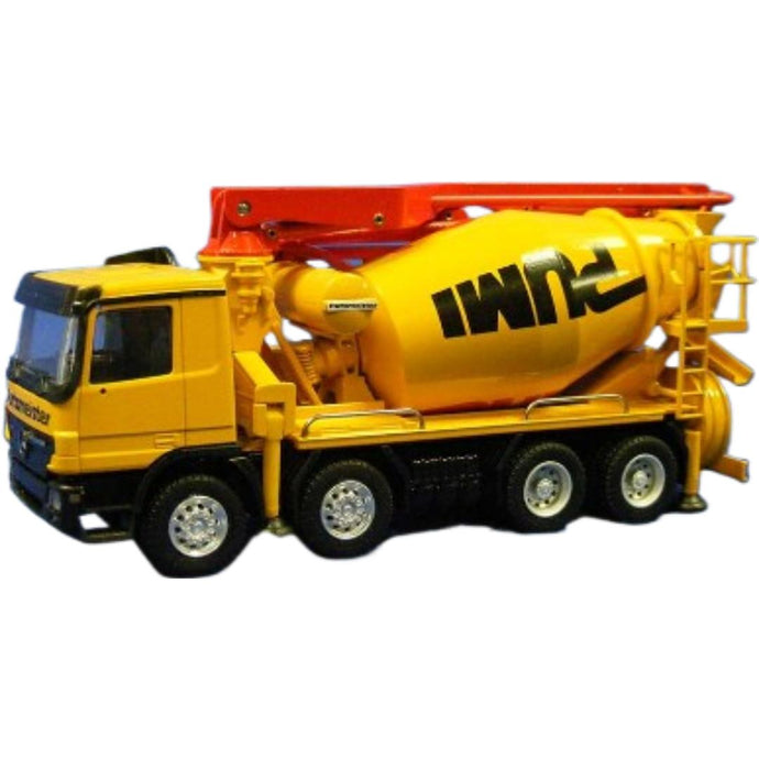 Putzmeister Pumi 2008 コンクリートポンプ MB Actros搭載 / CONRAD 1/50 建設機械模型 工事車両