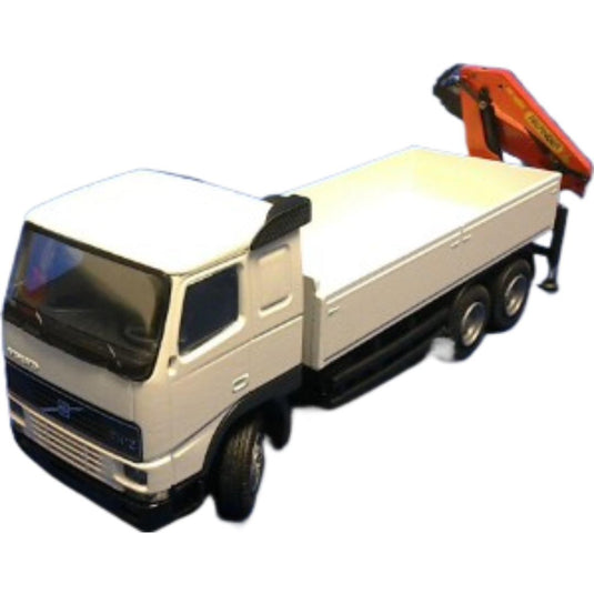 Volvo FH12 ドロップサイド リアマウント Palfinger付き / CONRAD 1/50 建設機械模型 工事車両