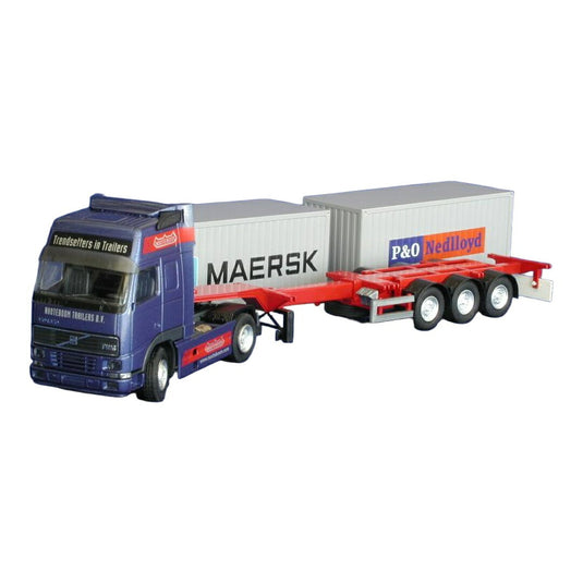 ボルボ Volvo FH16 Nooteboom フレキシコンテナトレーラー 2002 / CONRAD 1/50 ミニカー トラック模型