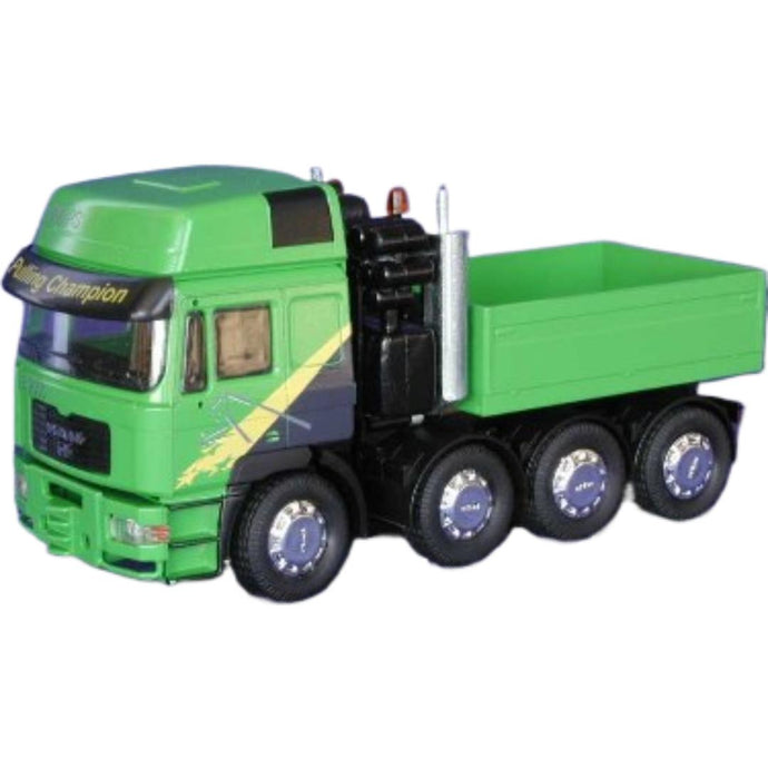 MAN 4軸 重量物輸送トラクター グリーン / CONRAD 1/50 建設機械模型 工事車両