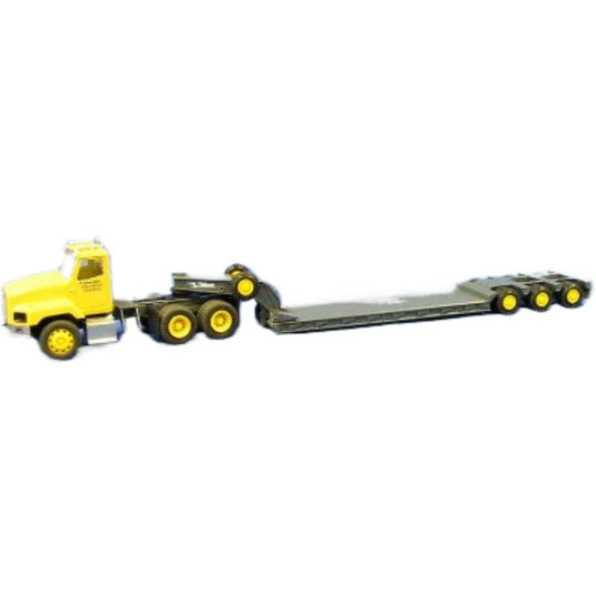 IH 5600 + Talbert ローボーイ Komatsu / CONRAD 1/50 建設機械模型 工事車両