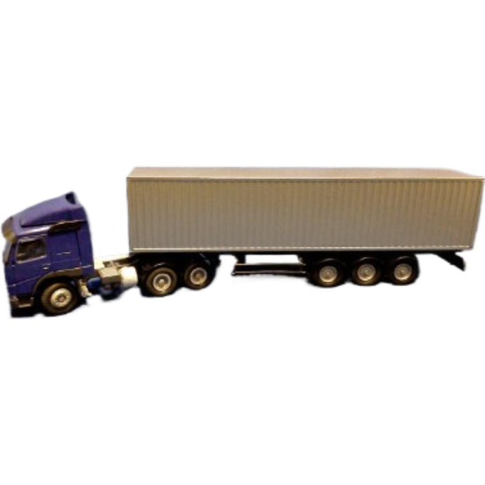 Volvo FM10 トラクター ボックストレーラー付き / CONRAD 1/50 建設機械模型 工事車両