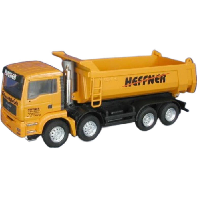 MAN Carnehl ラウンドダンプ HEFFNER / CONRAD 1/50 建設機械模型 工事車両
