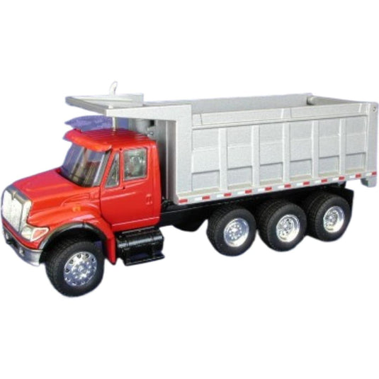 IH 7000 ダンプ レッドキャブ/シルバーボックス / CONRAD 1/50 建設機械模型 工事車両