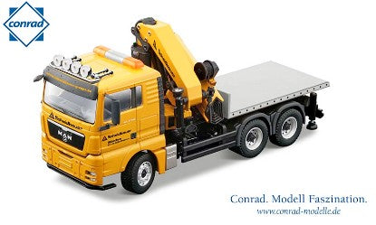 MAN Palfinger ローディングクレーン付き SCHMIDBAUER / CONRAD 1/50 建設機械模型 工事車両
