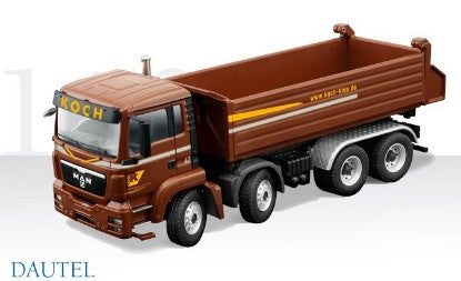 MAN TGS Dautel 三方開ダンプ DAUTEL / CONRAD 1/50 建設機械模型 工事車両