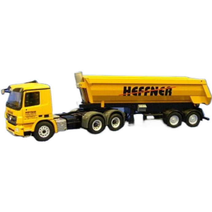 MB + Koegel ラウンド ダンプトレーラー / CONRAD 1/50 建設機械模型 工事車両