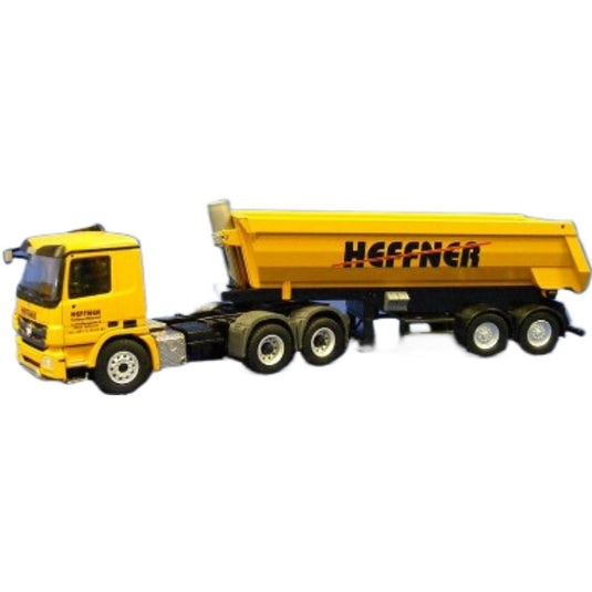 MB + Koegel ラウンド ダンプトレーラー / CONRAD 1/50 建設機械模型 工事車両