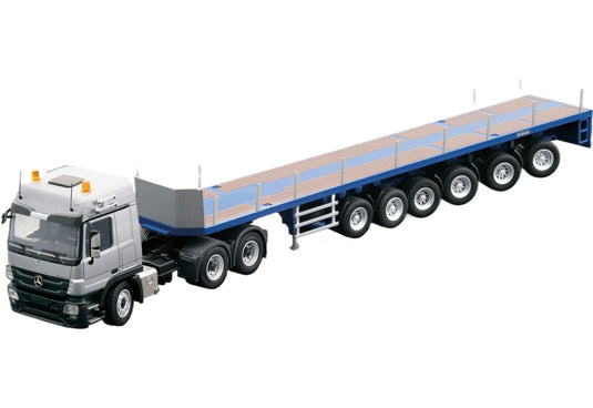 Mercedes Benz Actros MP03 6x4 Goldhofer 重量物トレーラー DLZ6 / CONRAD 1/50 ミニカー 模型