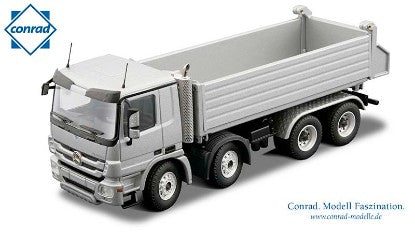 MB Actros Dautel 三方開ダンプ / CONRAD 1/50 建設機械模型 工事車両