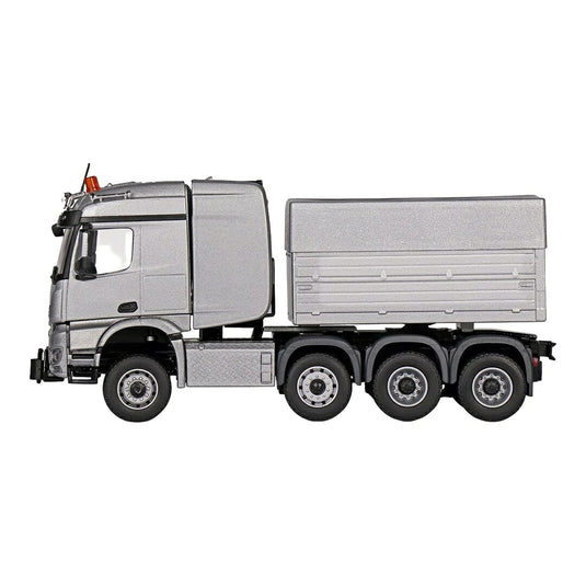 メルセデス・ベンツ Arocs ストリームスペース ヘビーデューティトラクター シルバー / Conrad 1/50 ミニカー トラック模型