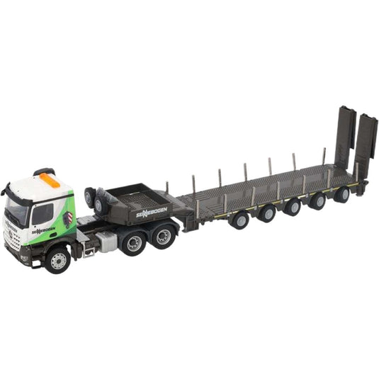 メルセデス・ベンツ アロクス 3軸 センネボーゲンク トラック / CONRAD 1/50 建設機械模型 工事車両