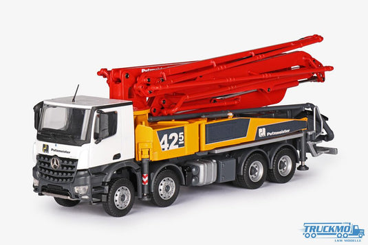 プッツマイスター メルセデス・ベンツ アロクス M42-5RZ コンクリートポンプ車 重機 / Conrad 1/50 ミニカー 建設機械模型 工事車両