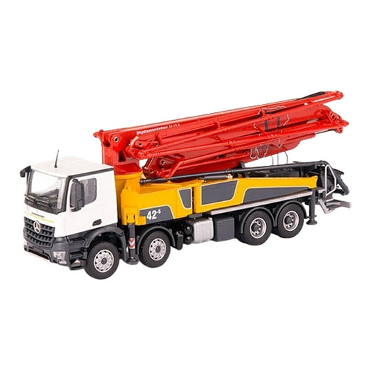 プッツマイスター M42-5RZ コンクリートポンプ メルセデスベンツトラック搭載 / Conrad 1/50 ミニカー 建設機械模型 工事車両