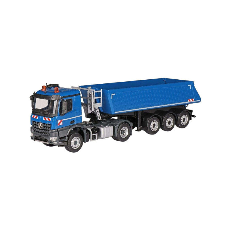 ギャラリービューアに画像をロードする, Mercedes Benz Arocs Schmitz tipper ダンプ / CONRAD 1/50 建設機械模型 工事車両
