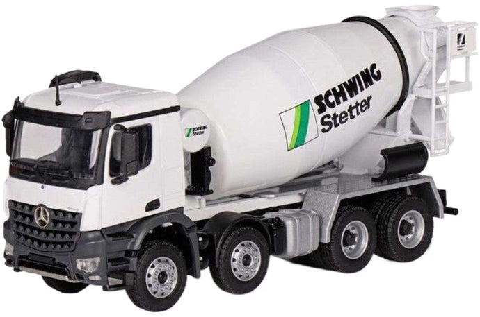 Mercedes Benz Arocs 8x4 Stetter トラックミキサー ミキサー / Conrad 1/50 建設機械模型 工事車両