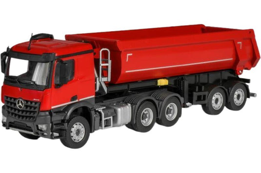 Mercedes Benzメルセデスベンツ Arocs Schwarzmueller round tipper trailerラウンドダンプトレーラー トラック 模型 /Conrad 1/50