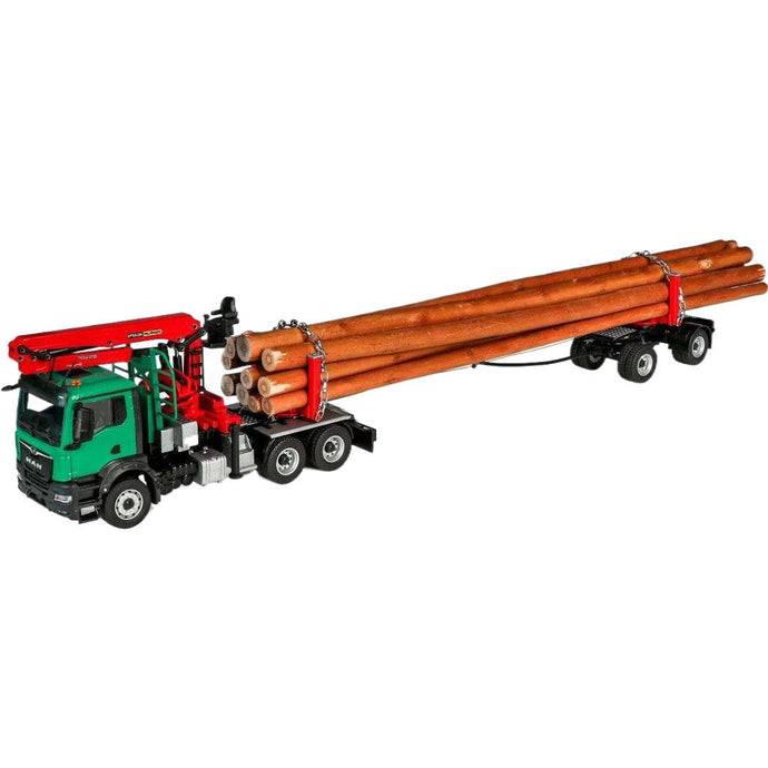 マン TGS TN 木材積載トラック/ CONRAD 1/50 建設機械模型 工事車両