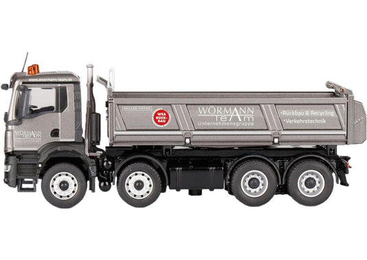 Woermann MAN TGS NN 8x4 Meillerマイラー Three-Way Tipper3転ダンプ トラック 模型 /Conrad 1/50
