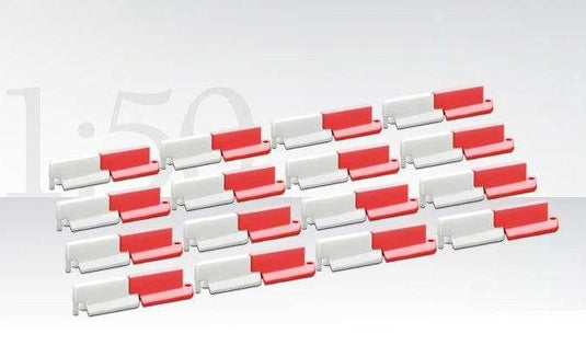Lane divider red/white /Conrad 1/50建設機械模型