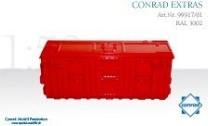 変圧器輸送 レッド / CONRAD 1/50 建設機械模型 工事車両