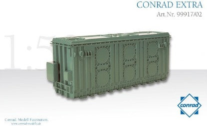 変圧器輸送 グリーン / CONRAD 1/50 建設機械模型 工事車両