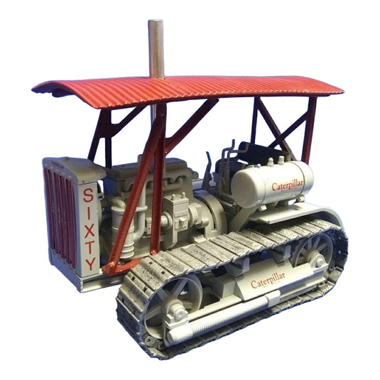 キャタピラー CAT 1931年式 モデル シックスティ ディーゼル キャノピー付 ブルドーザ / CONRAD 1/25 ミニカー 建設機械模型 工事車両