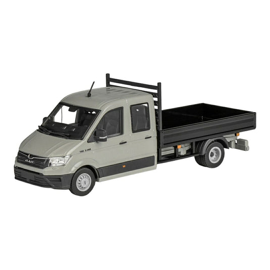 MAN TGE 3.140 ダブルキャブ フラットベッド / Conrad 1/50 ミニカー トラック模型