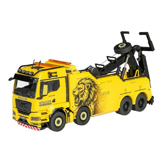 MAN TGS EMPL Bison レッカー車 / Conrad 1/50 ミニカー トラック模型