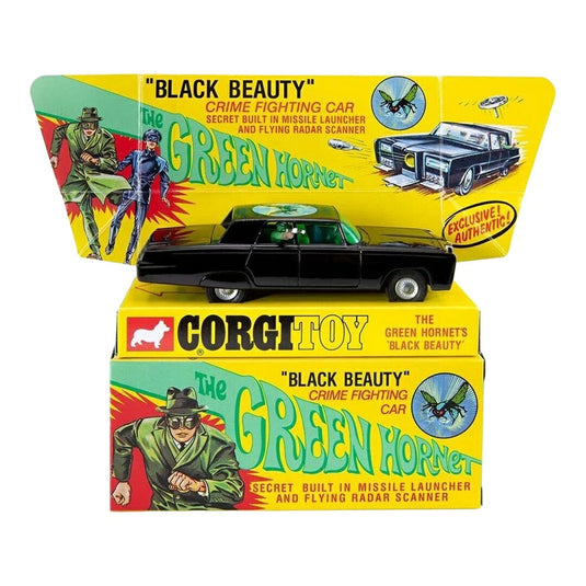 The Green Hornet グリーンホーネット Black Beauty ブラックビューティー ブラック / Corgi 1/50 ミニカー
