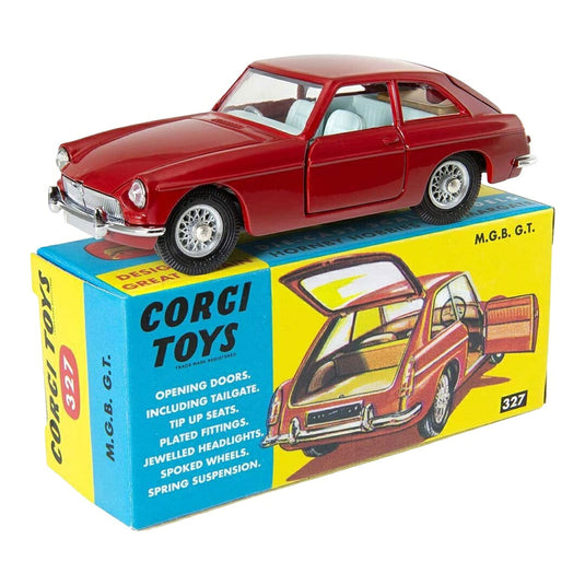 MG M.G.B. G.T. クーペ 1965 レッド / Corgi 1/43 ミニカー