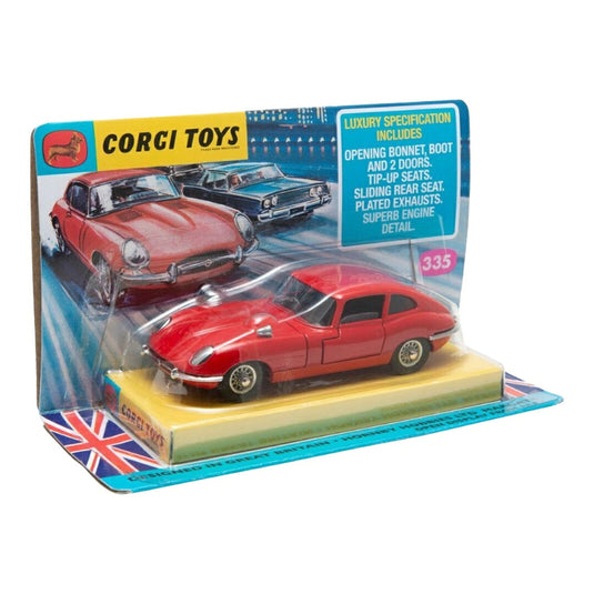 Jaguarジャガー E-TYPE 4.2L 2+2 クーペ 1968 レッド / Corgi 1/43 ミニカー
