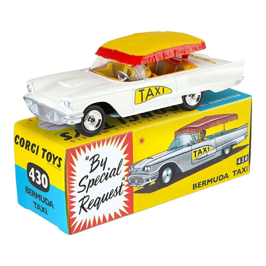 Chryslerクライスラー BERMUDA TAXI 1952 ホワイト レッド イエロー / Corgi 1/43 ミニカー