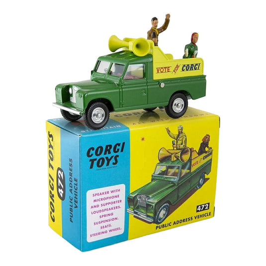 Land Roverランドローバー 109 ピックアップ パブリックアドレスビークル 1959 グリーン / Corgi 1/43 ミニカー