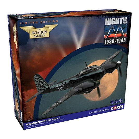 ドイツ空軍 Luftwaffe メッサーシュミット Me 410A-1 / Corgi 1/72 飛行機模型 ミリタリー