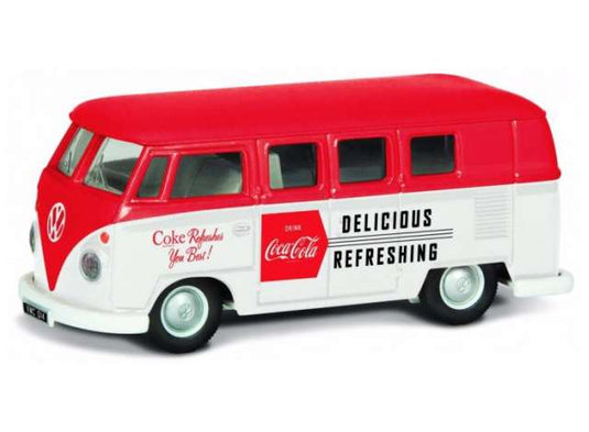1960 Volkswagen キャンパー レイト コカ・コーラ レッドホワイト/Corgi 1/43ミニカー