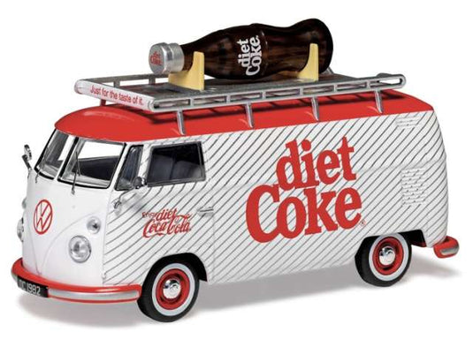 フォルクスワーゲン T1 タイプ2 スプリットスクリーン パネルキャンパーバン Diet Coca-Cola/ Corgi  1/43 ミニカー