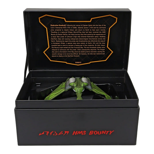 STAR TREKスタートレック KLINGON BIRD OF PREY HMS BOUNTY IV SERIES MOVIE THE VOYAGE HOME ROTTA VER / Corgi 1/2000 ミニカー