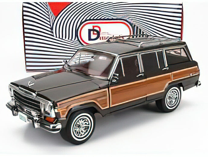 【予約】12月以降発売予定JEEPジープ GRAND WAGONEER 1989 - BROWN MET WOOD /Dd-Models 1/18ミニカー