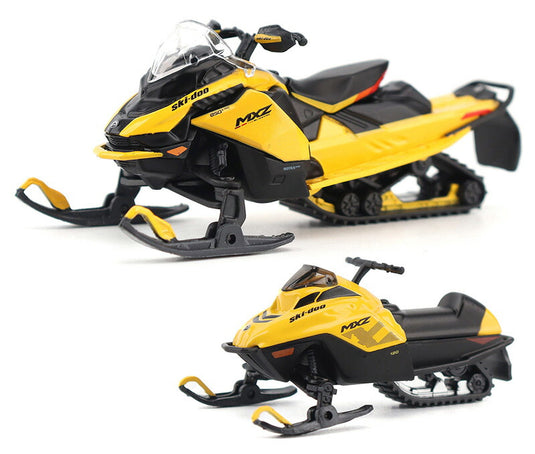 Ski-Dooスキードゥー MXZ Blizzard スノーモービル 模型 モデル / Diecast Masters 1/32 ミニカー 模型