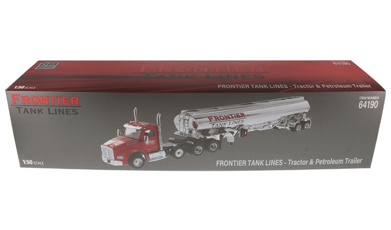 ギャラリービューアに画像をロードする, Frontier Tank Lines - Kenworth T880S SBFA タンデム デイキャブ プッシャーアクスル トラック   / Diecast Masters 1/50 建設機械模型 工事車両
